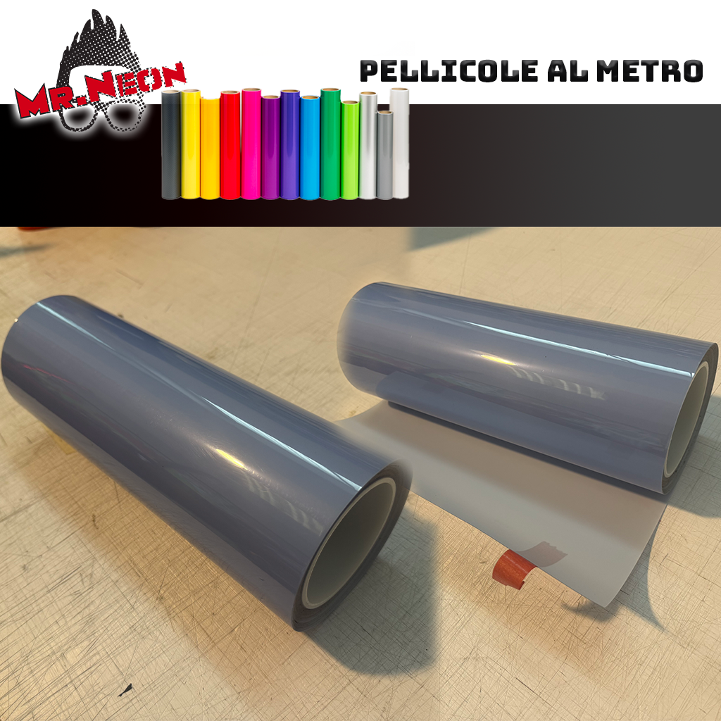 Pellicola Azzurrata TPH per Fari Auto – 30 cm Altezza – Vendita al Metro