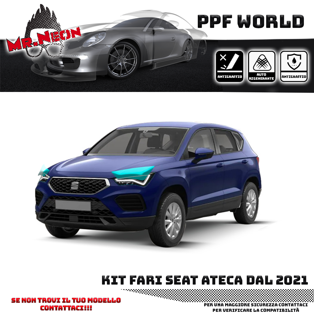 Kit Pellicola Protettiva Fari Seat Ateca 2022 - 2025