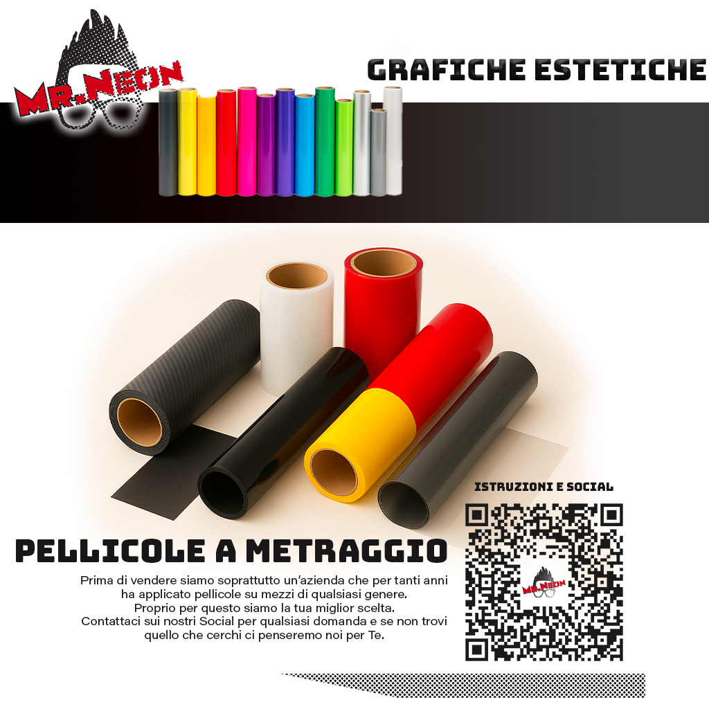 Pellicole a Metraggio – Rotoli e Bobine Professionali