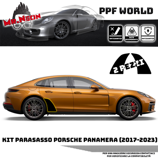 Set parasassi PPF antisasso per Porsche Panamera (2017–2023) – Coppia pellicole protettive originali