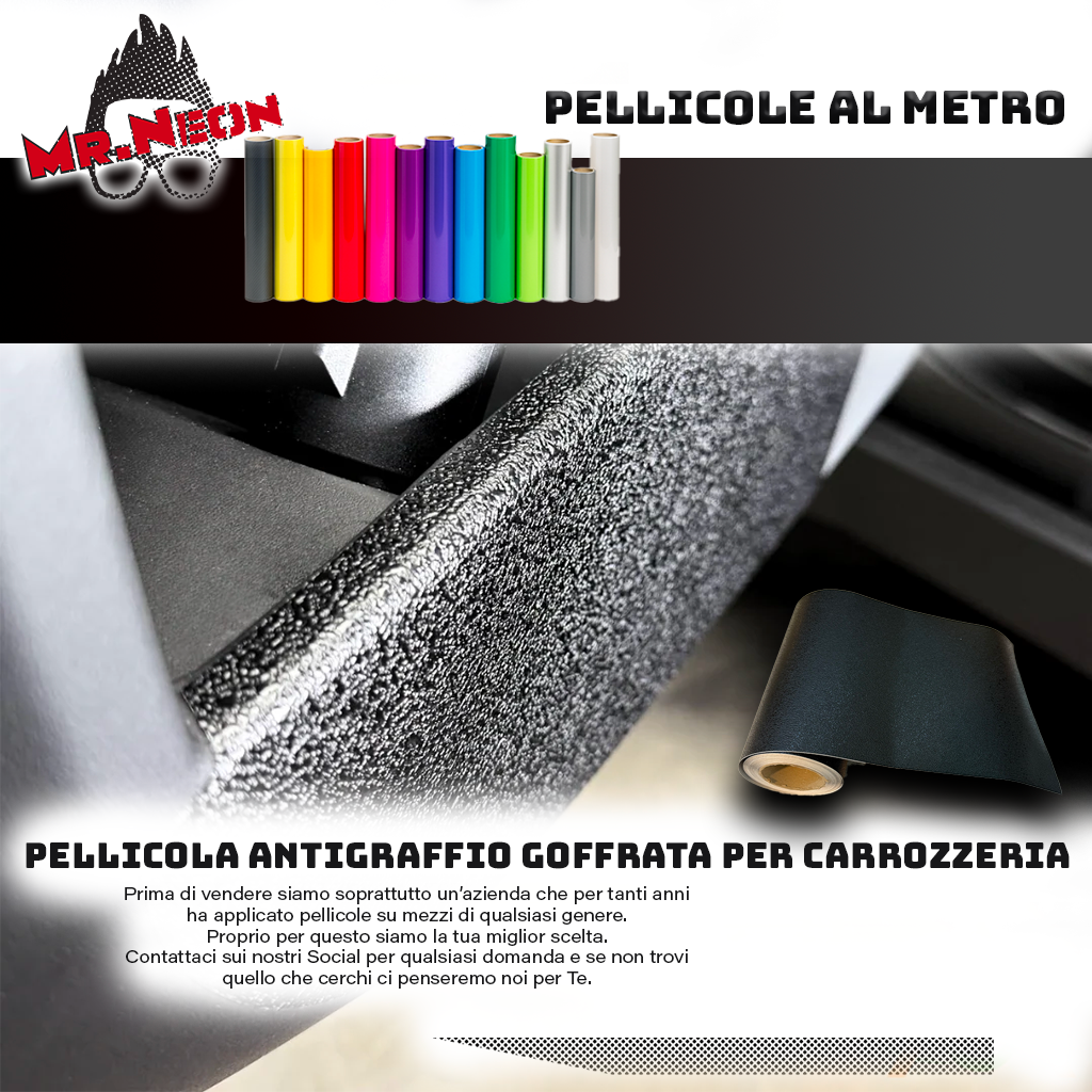 Pellicola Protettiva Off-Road 583 Micron – Banda Antigraffio 30 cm
