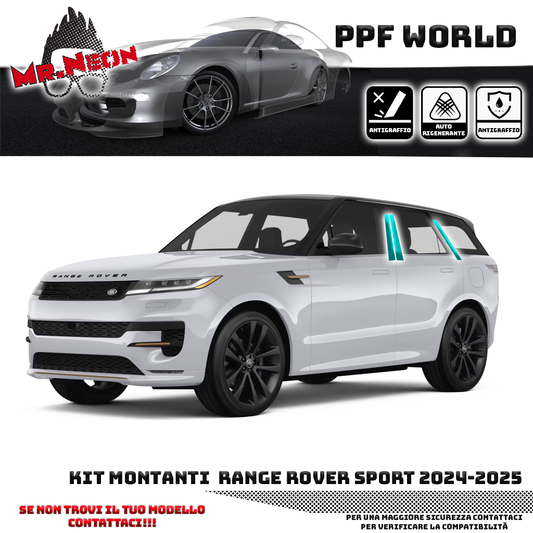 Kit Pellicola Protettiva Montanti – Range Rover Sport (2025)