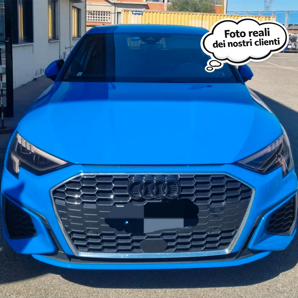 Pellicola Protettiva Fari Tesla Model 3 2017-2023 – Kit PPF Pretagliato Trasparente o Fotocromatico