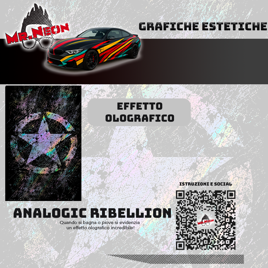 Kit Montanti Auto Military Style – Stella Militare Adesivi Grafici Laterali